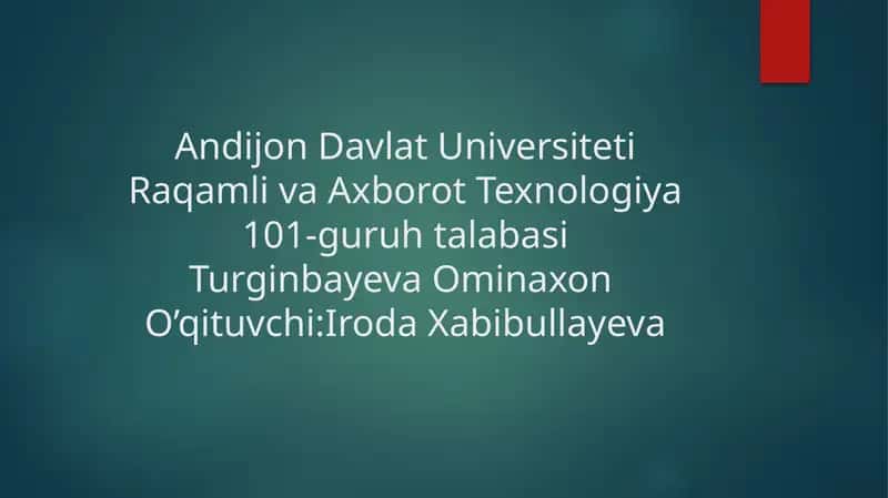 Psixologik sog‘lomlik tushunchasi 1