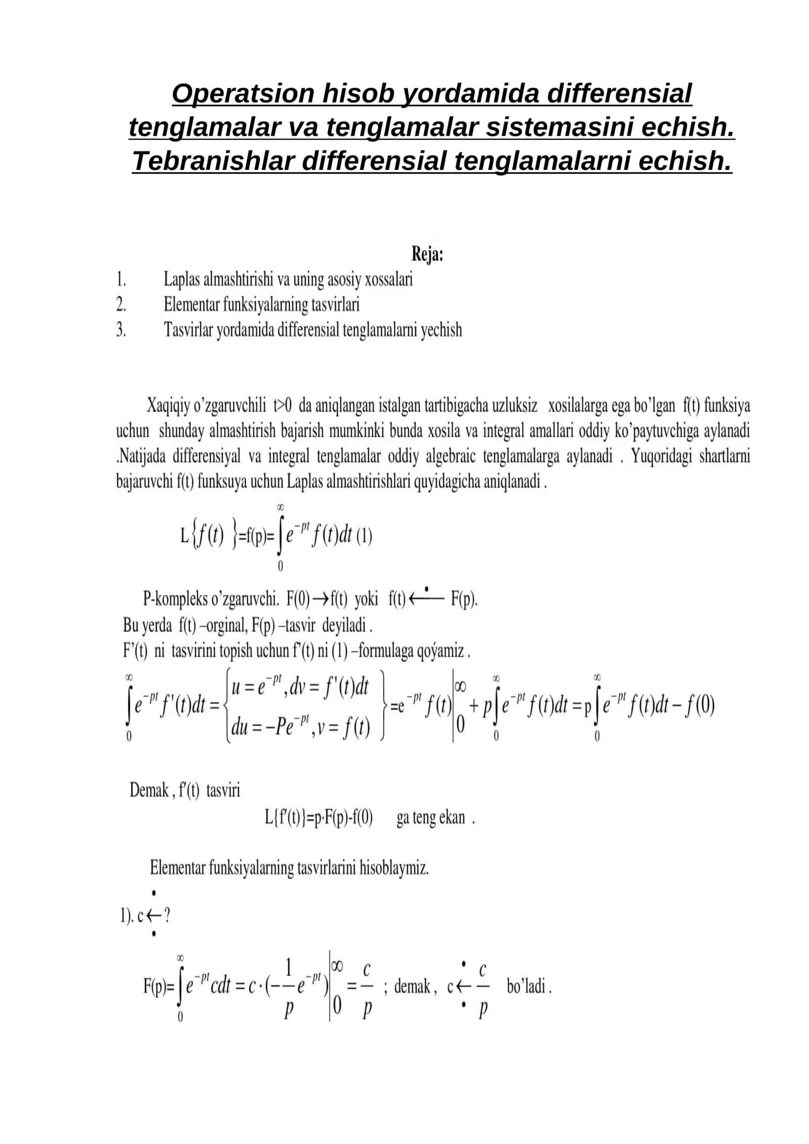 Tebranishlar 1