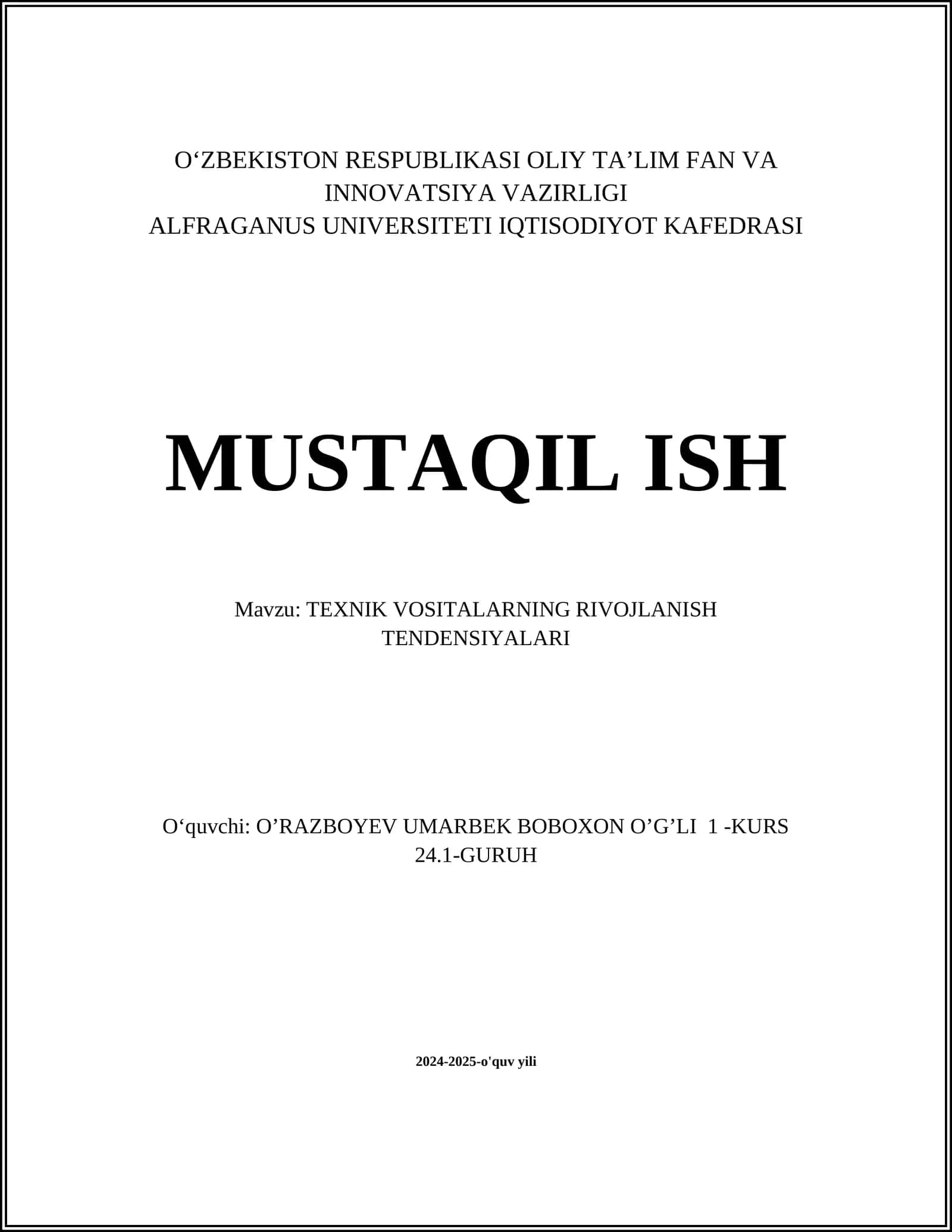 SUN'IY INTELLEKTNI TA'LIMDA QO'LLASH 1