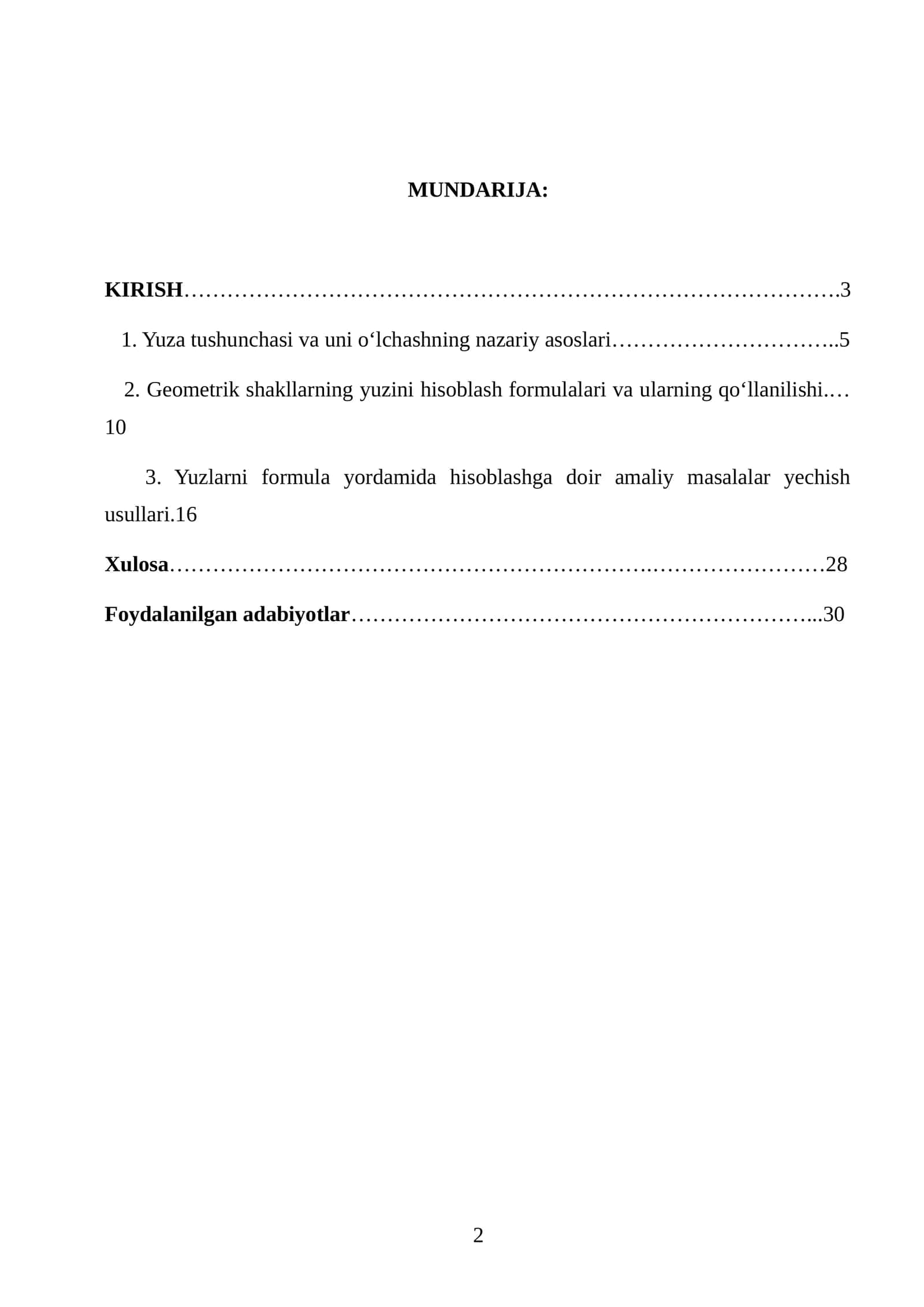 Geometriya fanining dolzarbligi 1