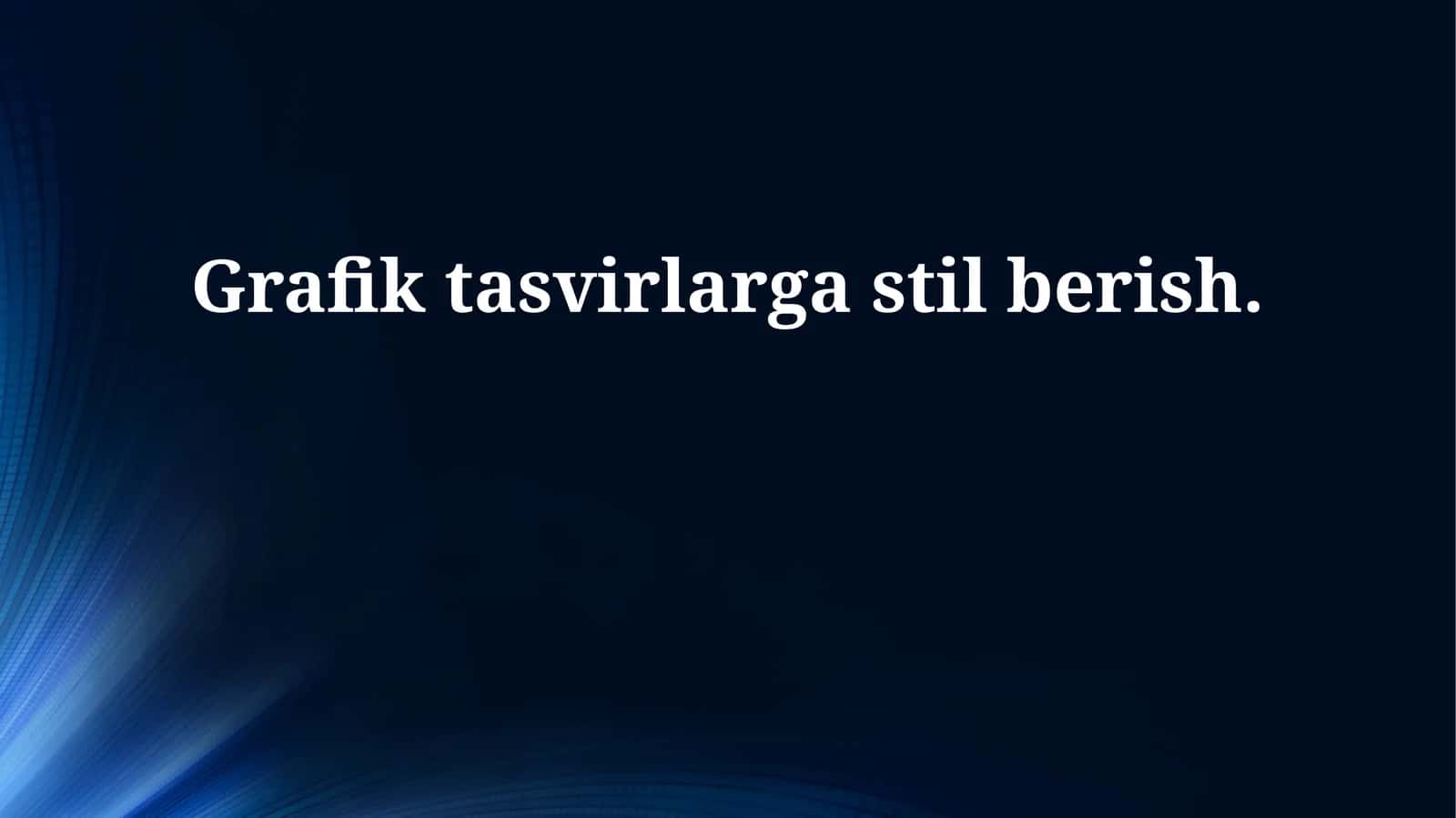 Rang nazariyasi va palitrasi 1