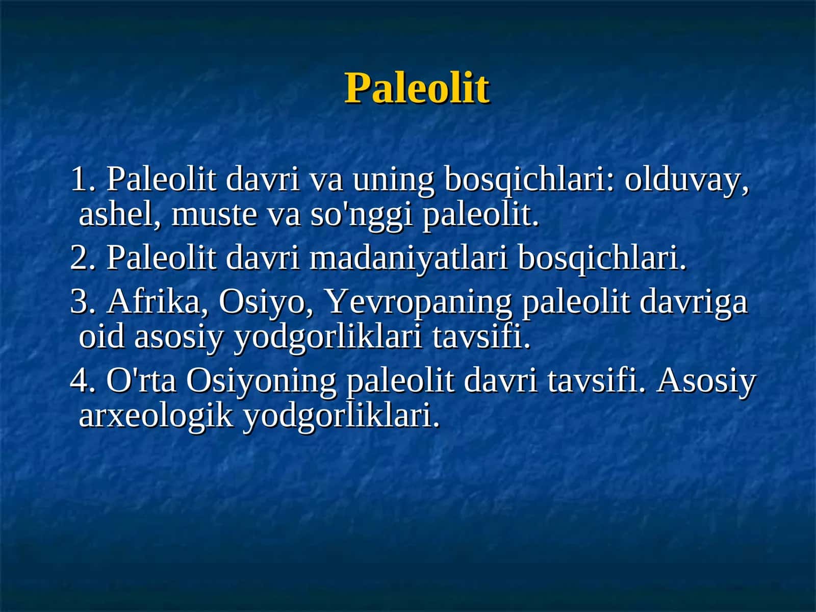 Paleolit 1