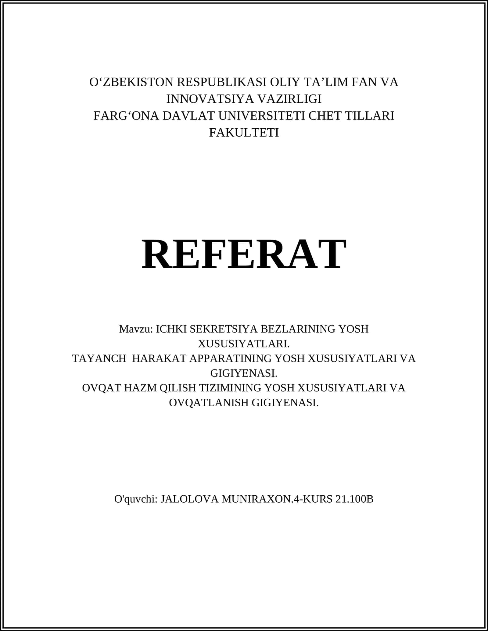 CHET TILLARI FAKULTETI 1