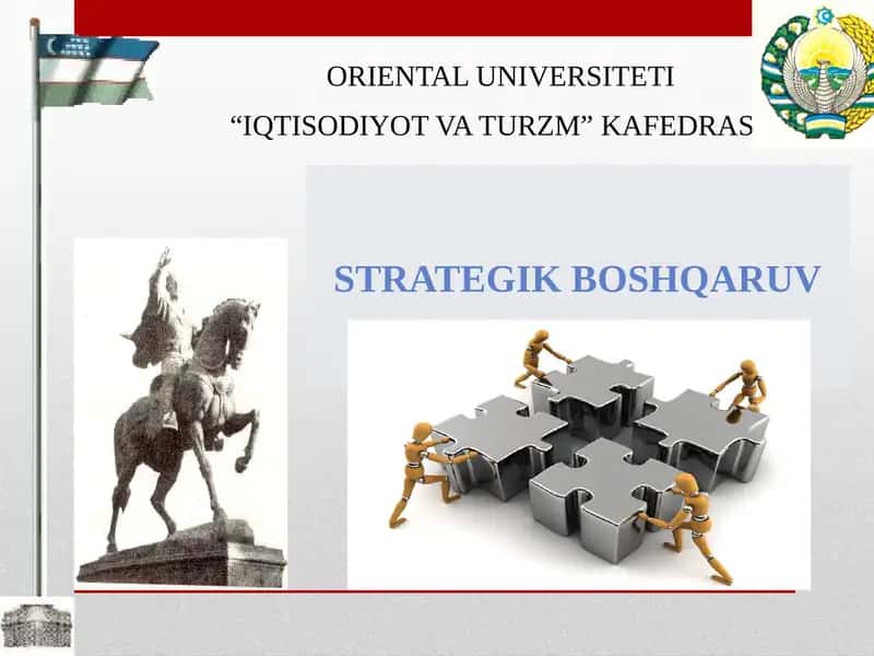 Strategik Boshqaruv 1