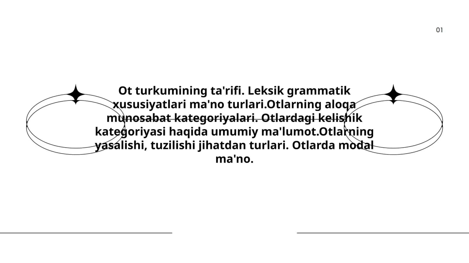 Ot turlari 1