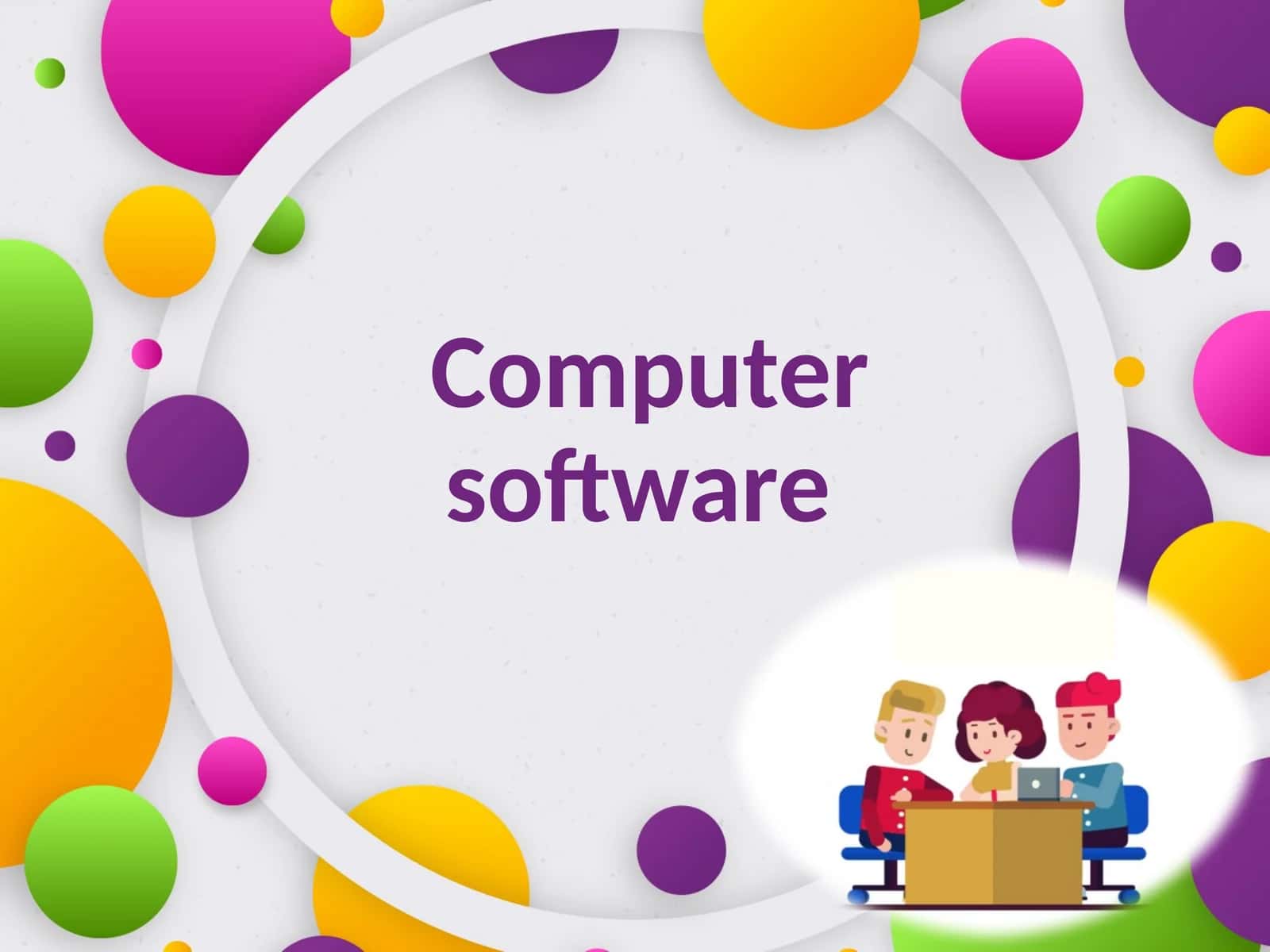 Computer software 1