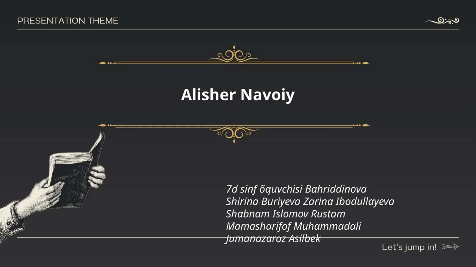 Alisher Navoiyning hayoti va tarjimai holi 1