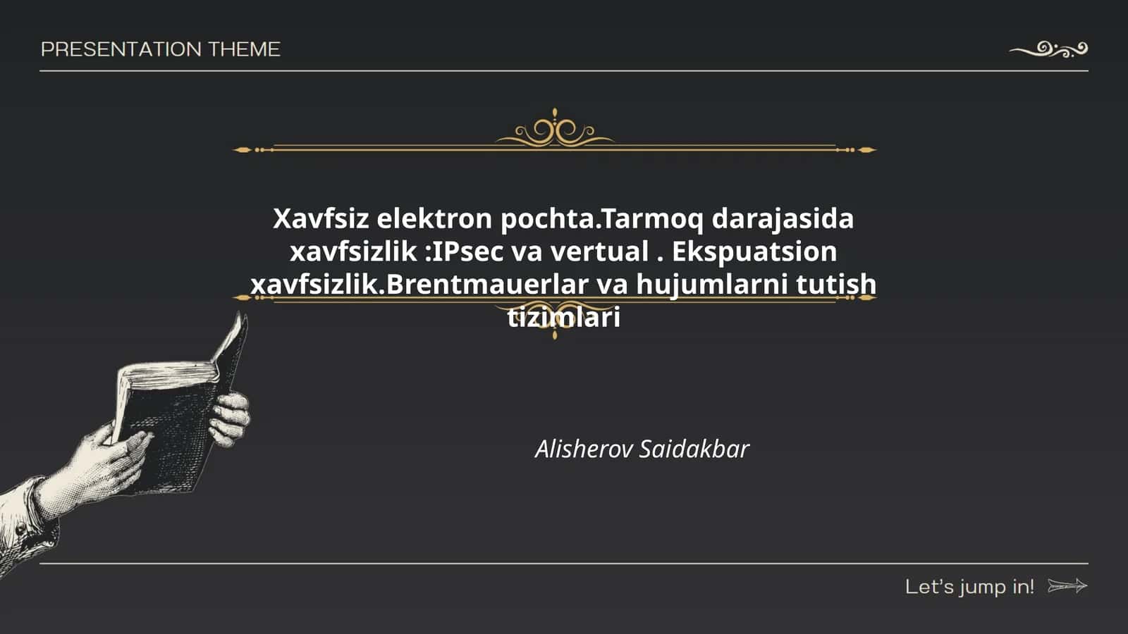 Xavfsiz elektron pochta protokollari 1