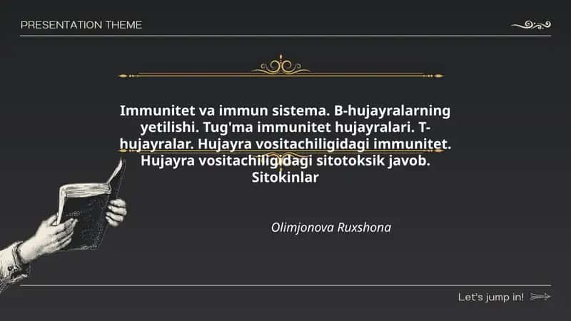 Immunitet va immun sistema 1