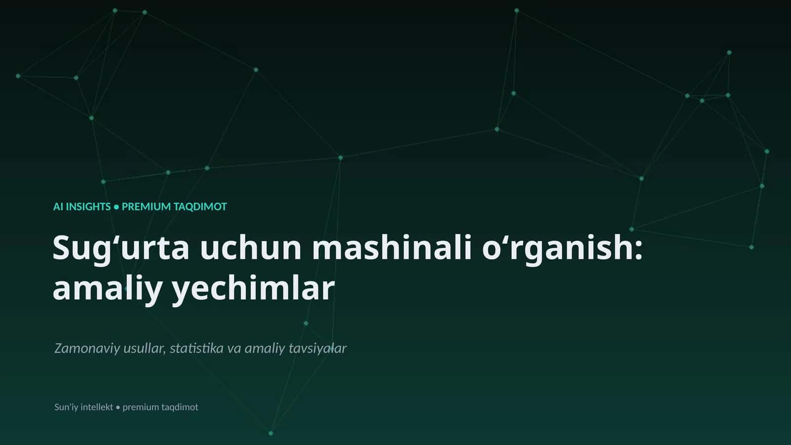 Amaliy yechimlar 1