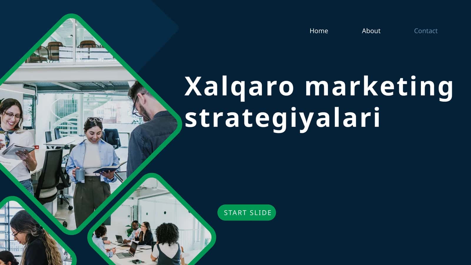 Xalqaro marketing strategiyalari 1
