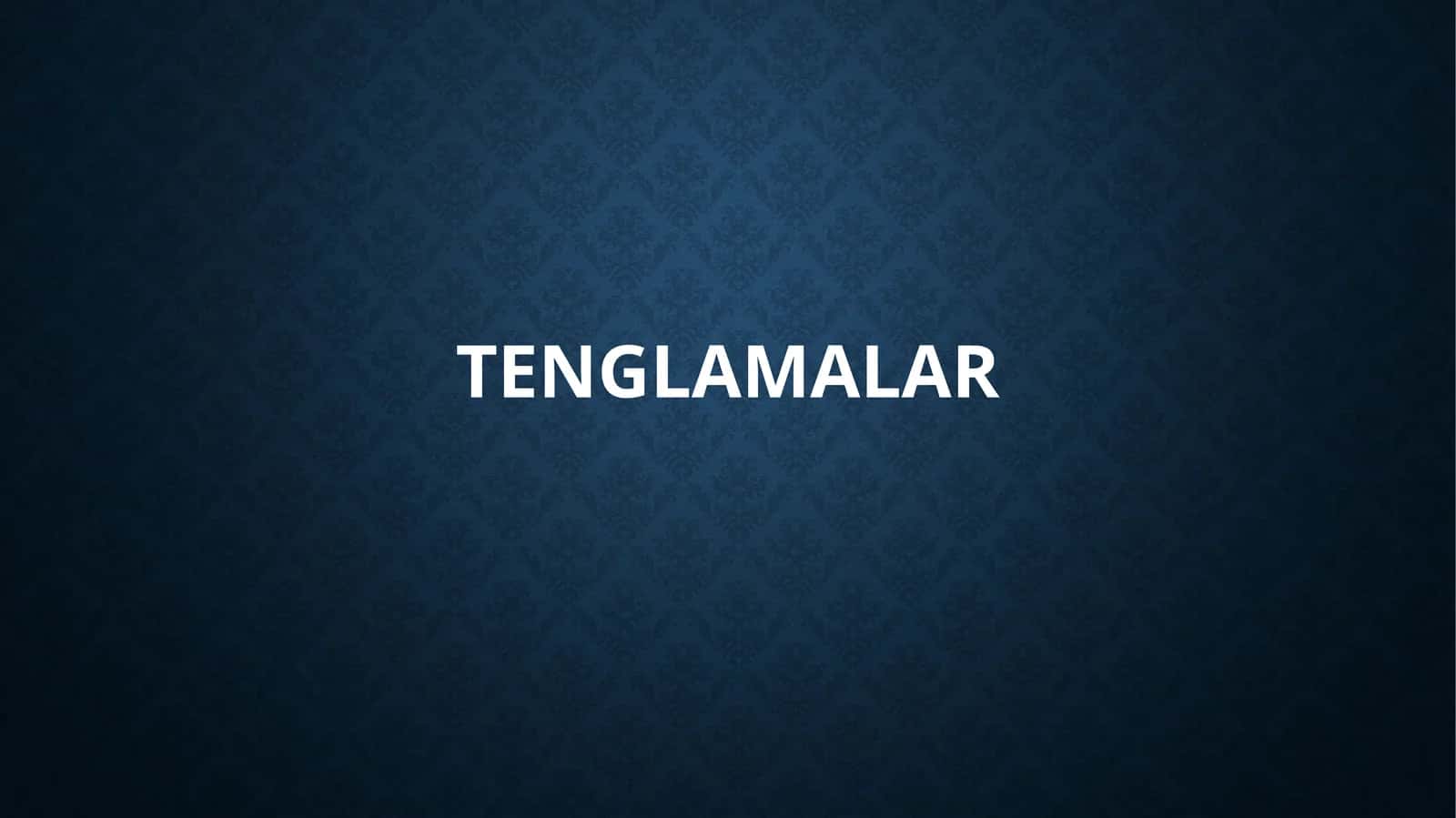 Tenglamalar 1