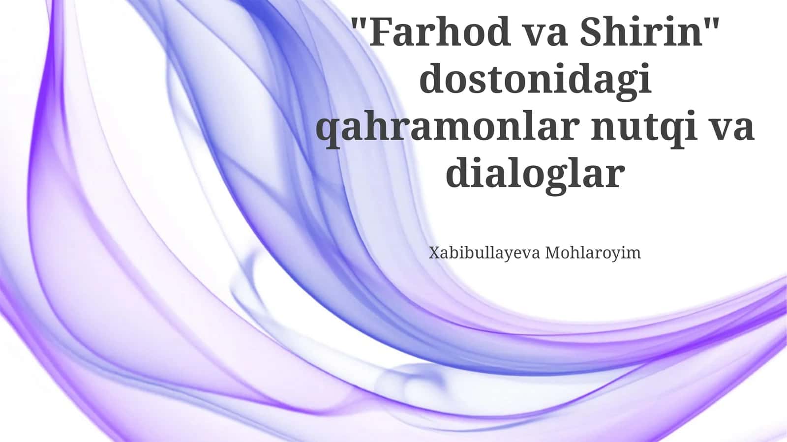 Farhod va Shirin 1
