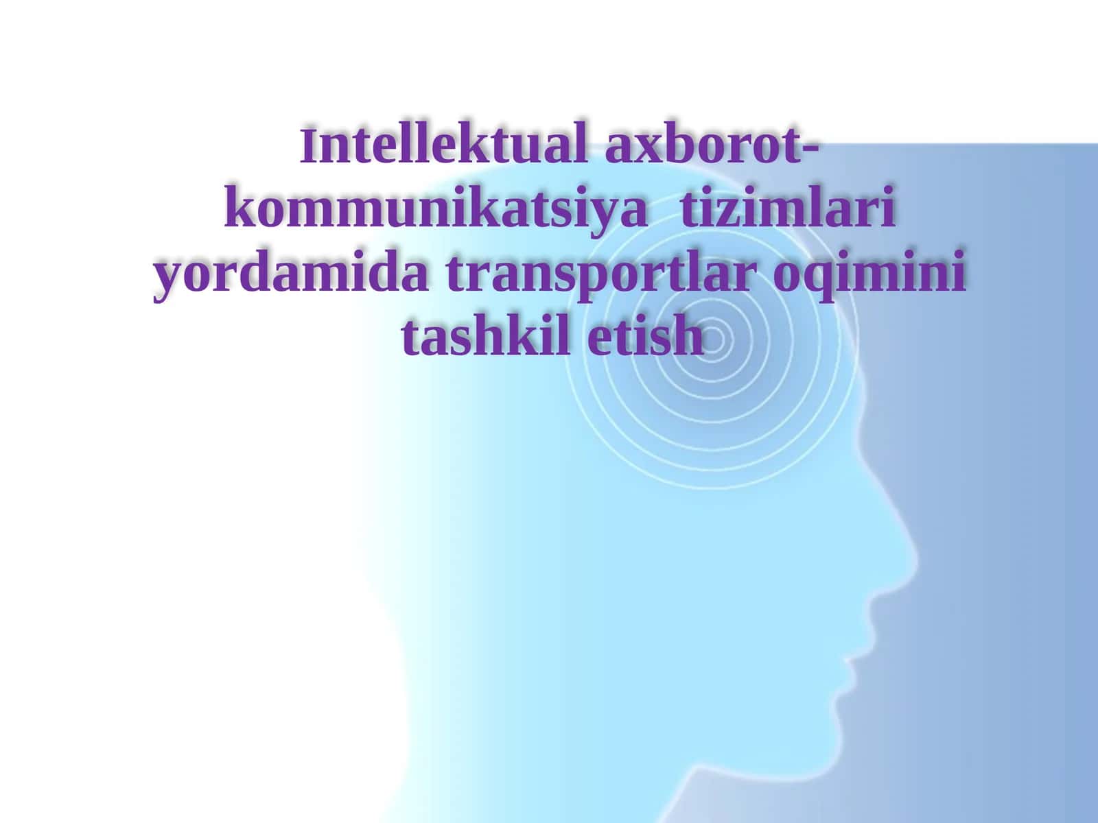 Logistika axborot tizimlari 1