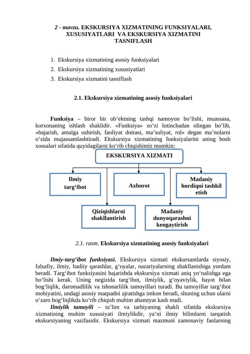 Ekskursiya Xizmati 1