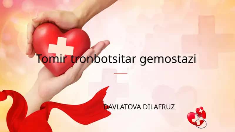 Tomir-trombotsitar gomeostaz 1