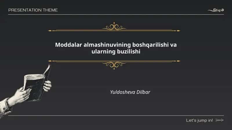 Moddalar almashinuvining boshqarilishi va ularning buzilishi 1