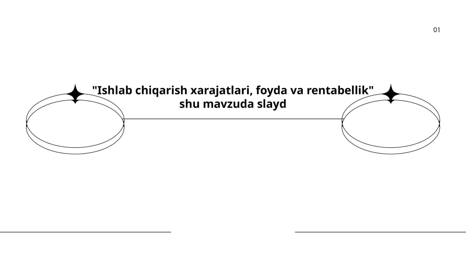 Ishlab chiqarish xarajatlari, foyda va rentabellik 1