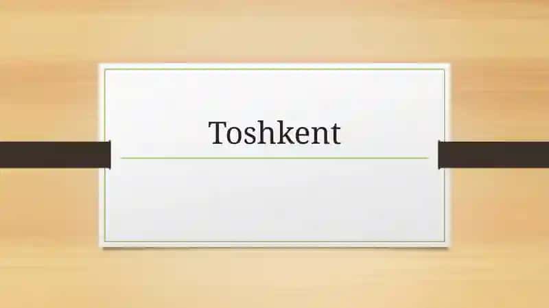 Toshkent