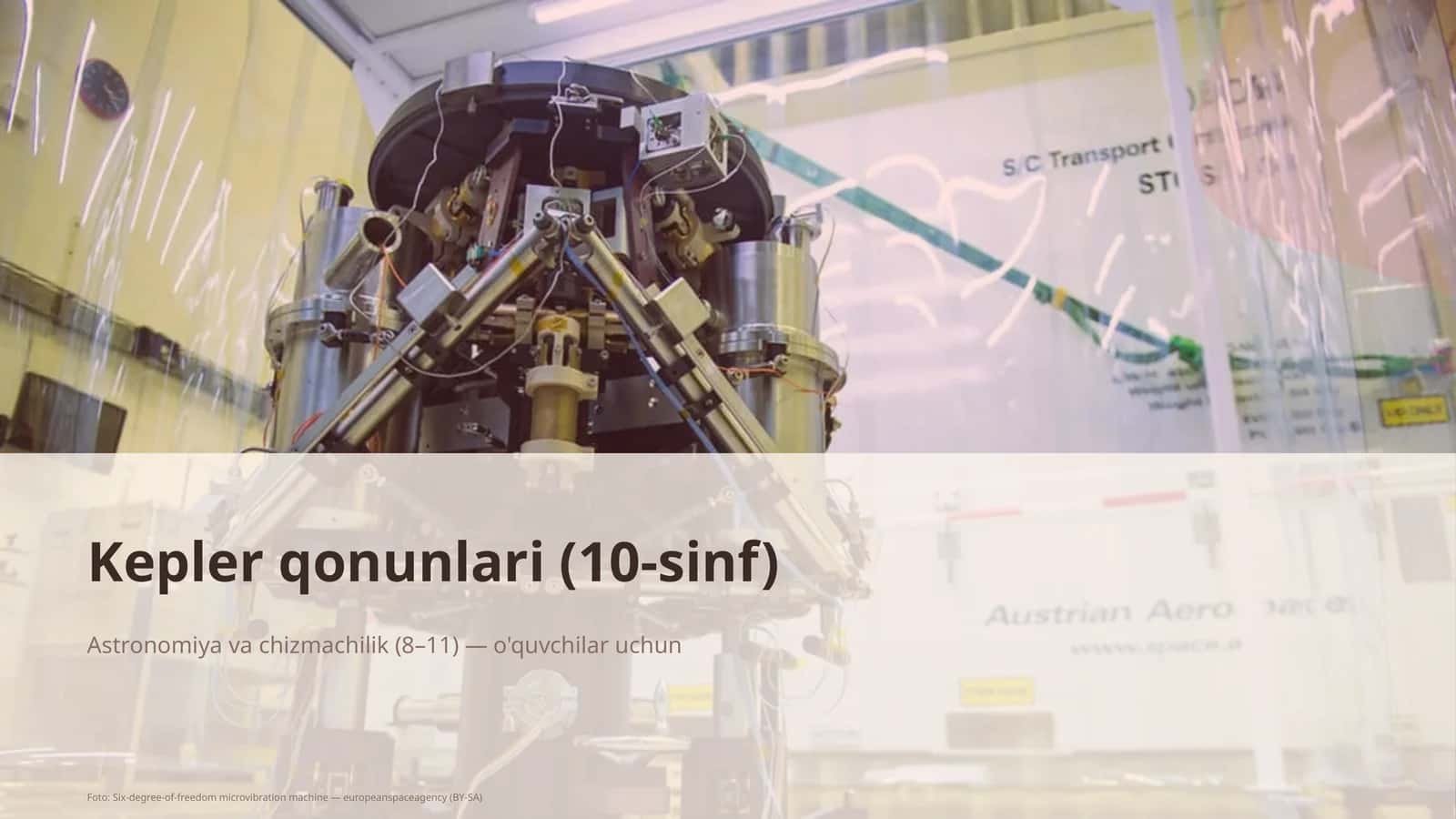 Kepler qonunlari (10-sinf) 1