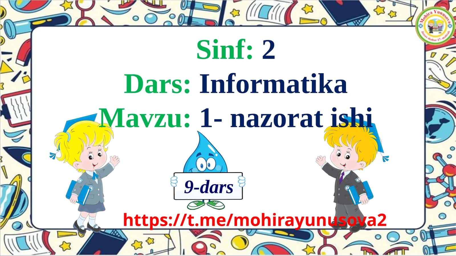 9-dars 1