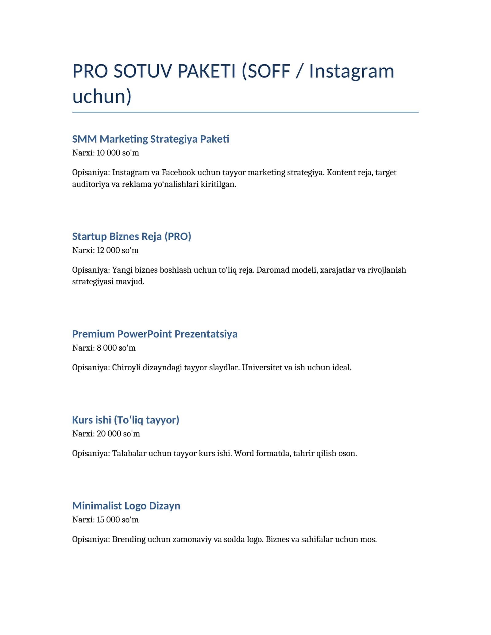 Professional CV (Resume) 1