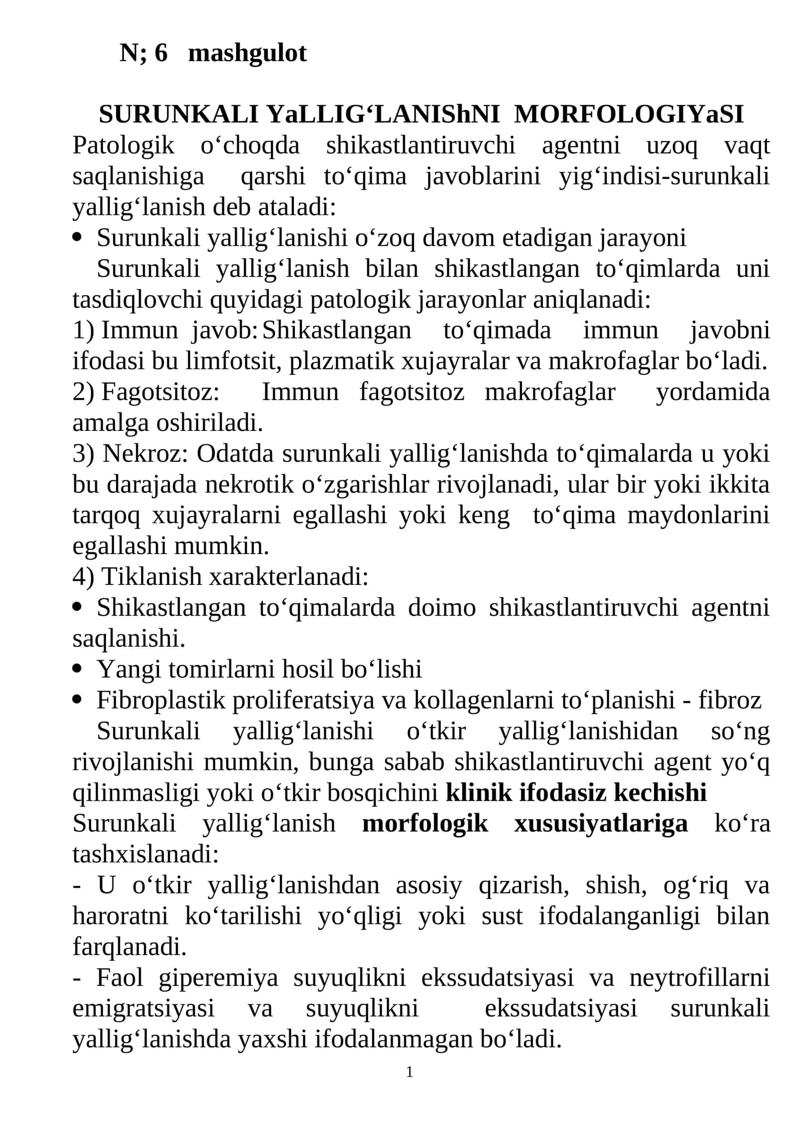 SURUNKALI YaLLIG‘LANIShNI MORFOLOGIYaSI 1