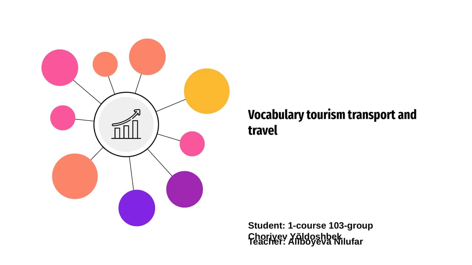 Tourism Travel Vocabulary 1