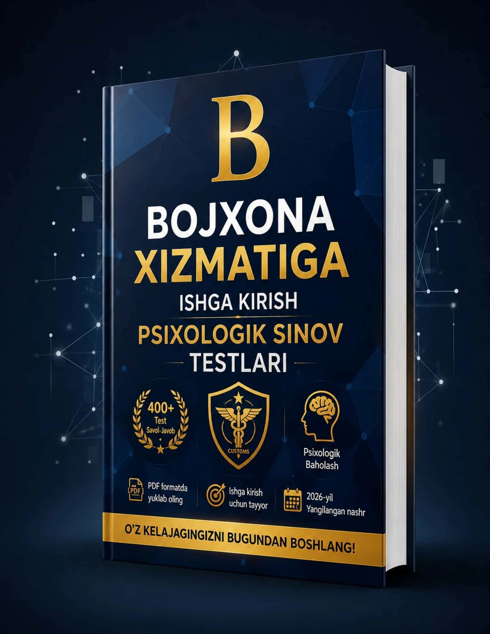 BOJXONA AKADEMIYASI - TEST SAVOLLARI 1