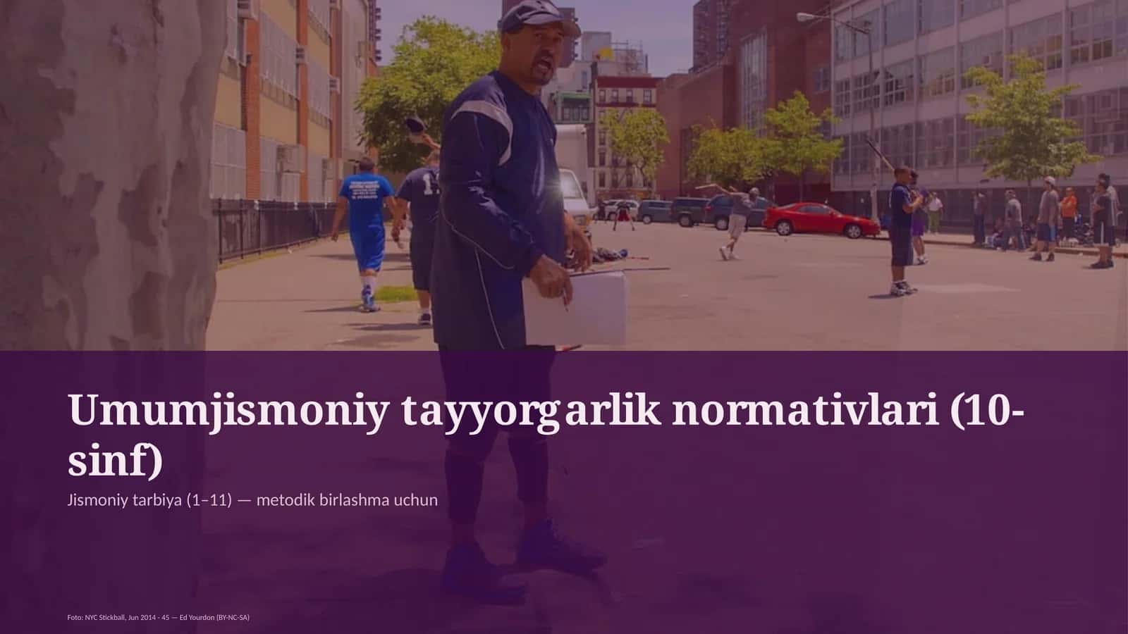 Umumjismoniy tayyorgarlik normativlari (10-sinf) 1