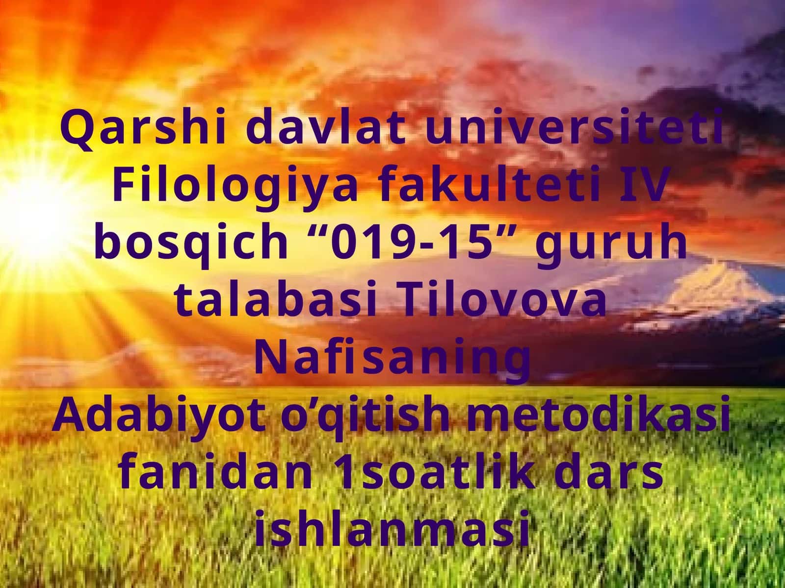 Pirimqul Qodirov Hayoti va ijodi 1