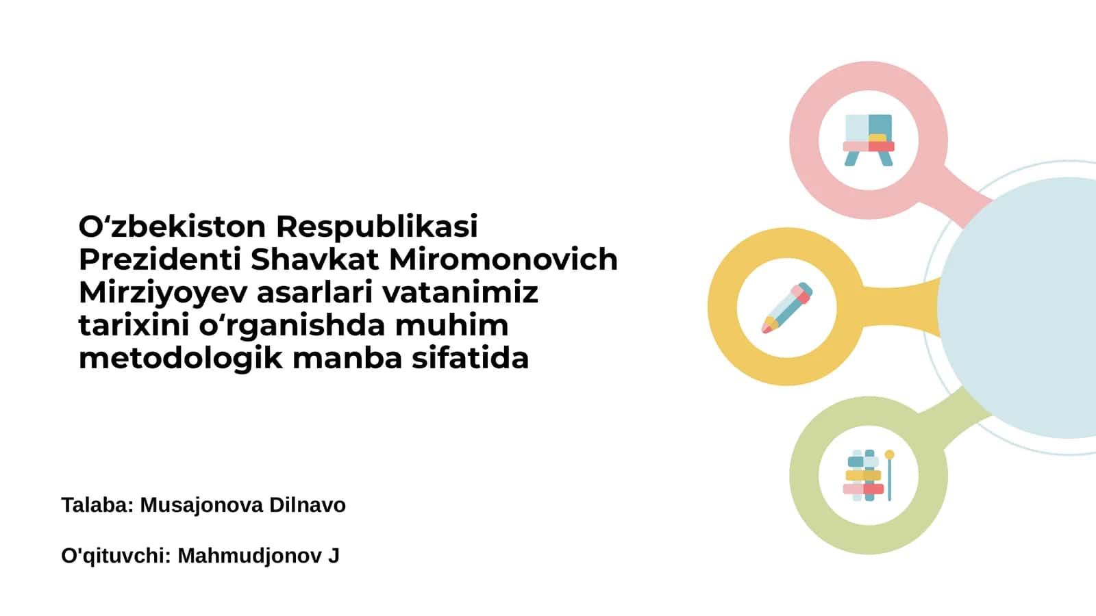 Shavkat Mirziyoyevning tarixiy manbalardagi roli 1
