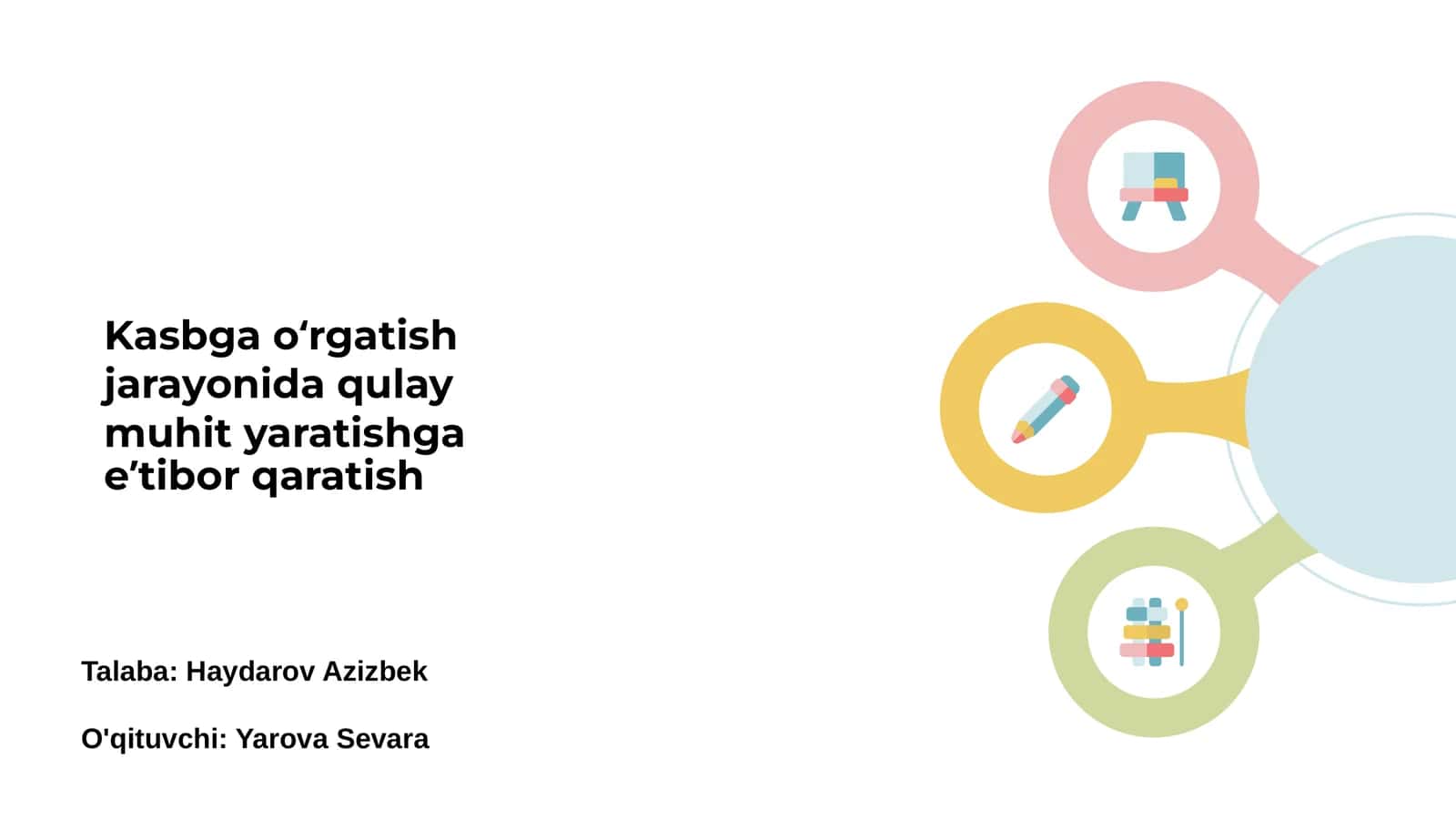 Kasbga o‘rgatish 1