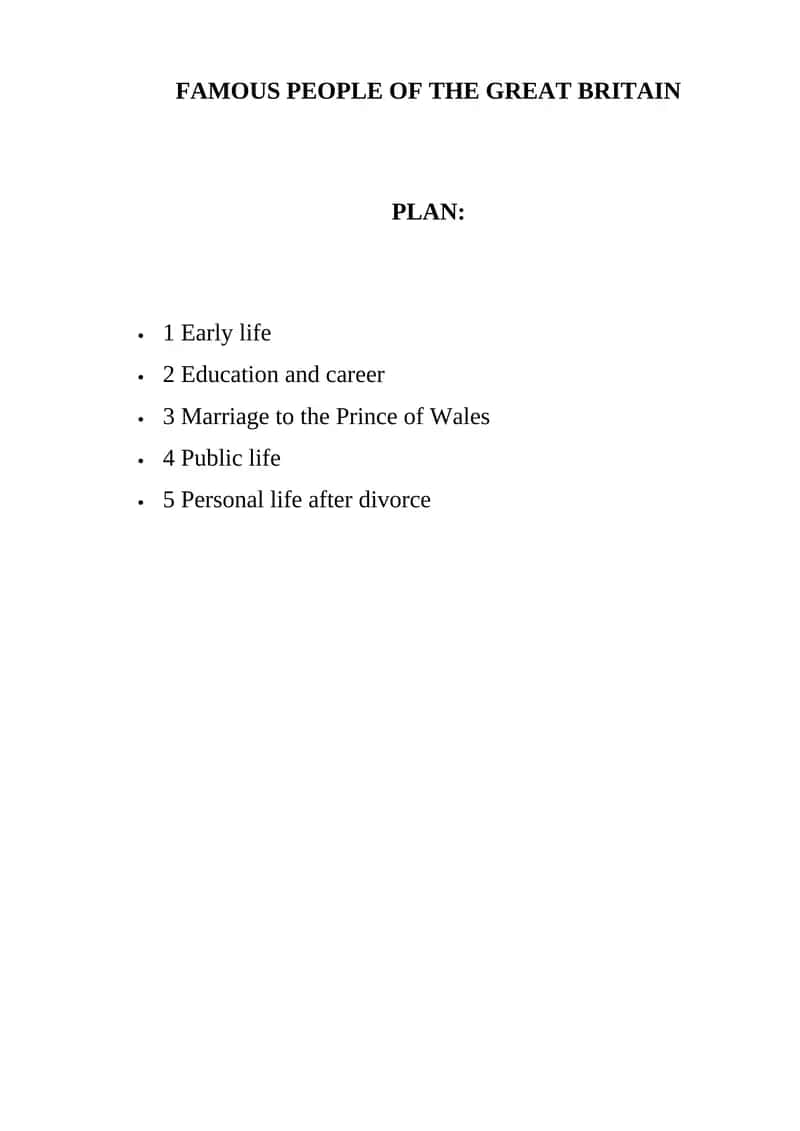 Diana, Princess of Wales 1
