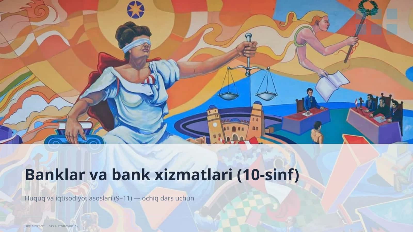 Banklar va bank xizmatlari (10-sinf) 1