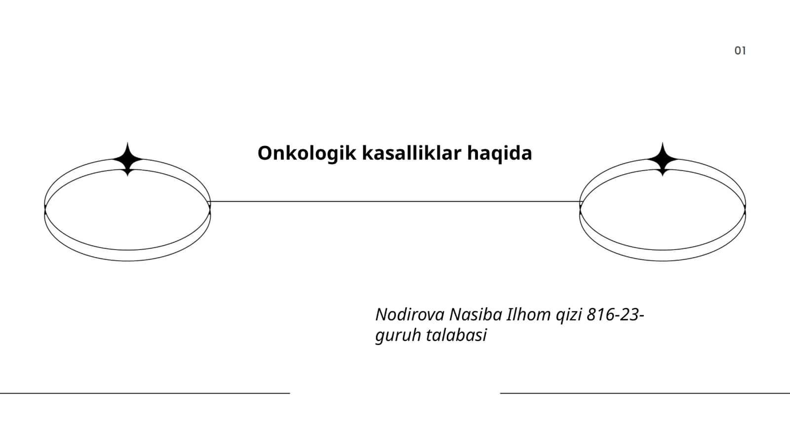 Onkologik kasalliklar haqida 1