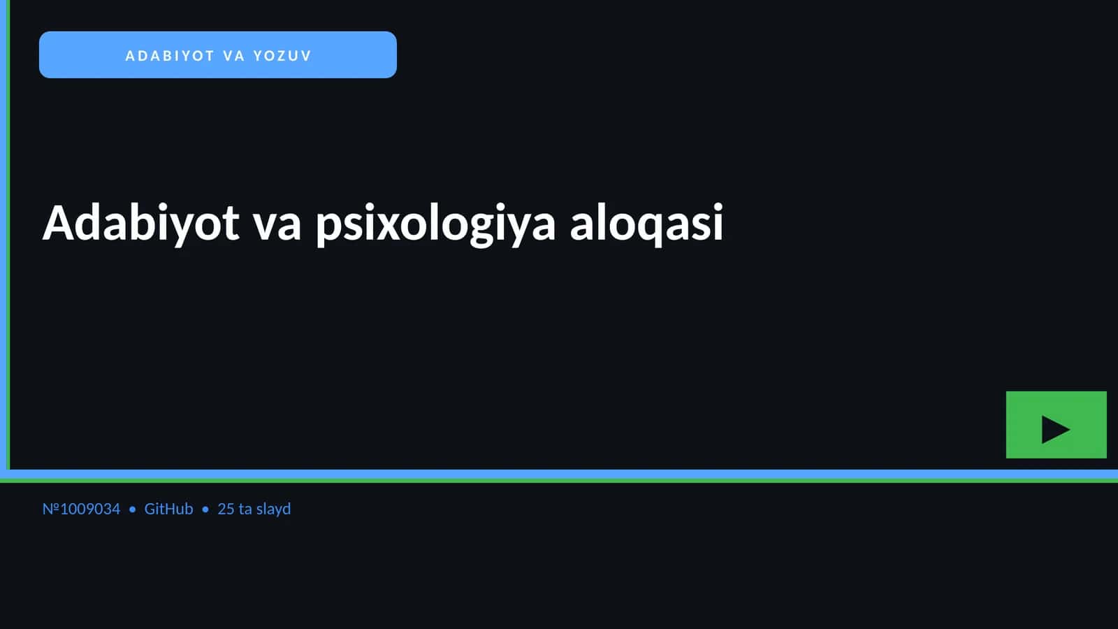 Adabiyot va psixologiya aloqasi 1