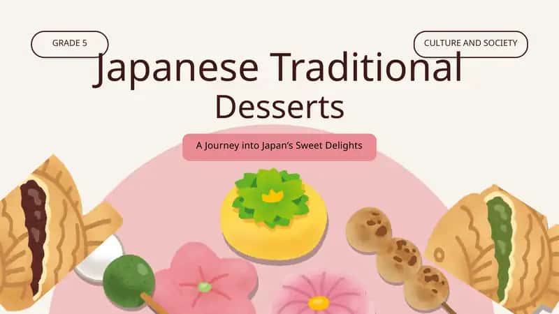 Japanese traditional desserts 1