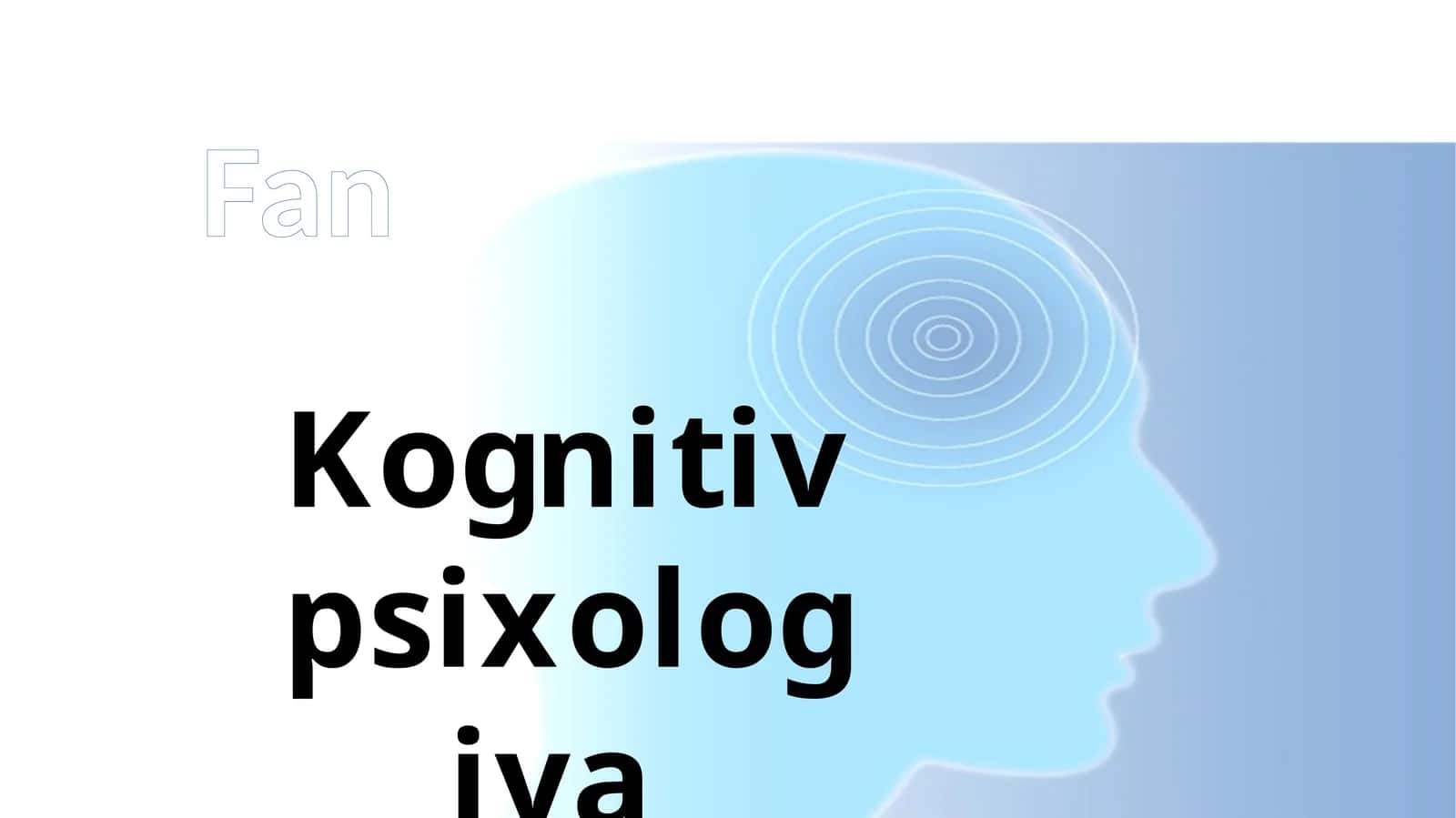 Nutqning fizologik va kognitiv asoslari 1