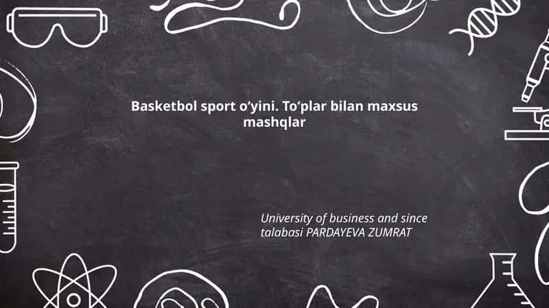 Basketbol sport oʻyini 1