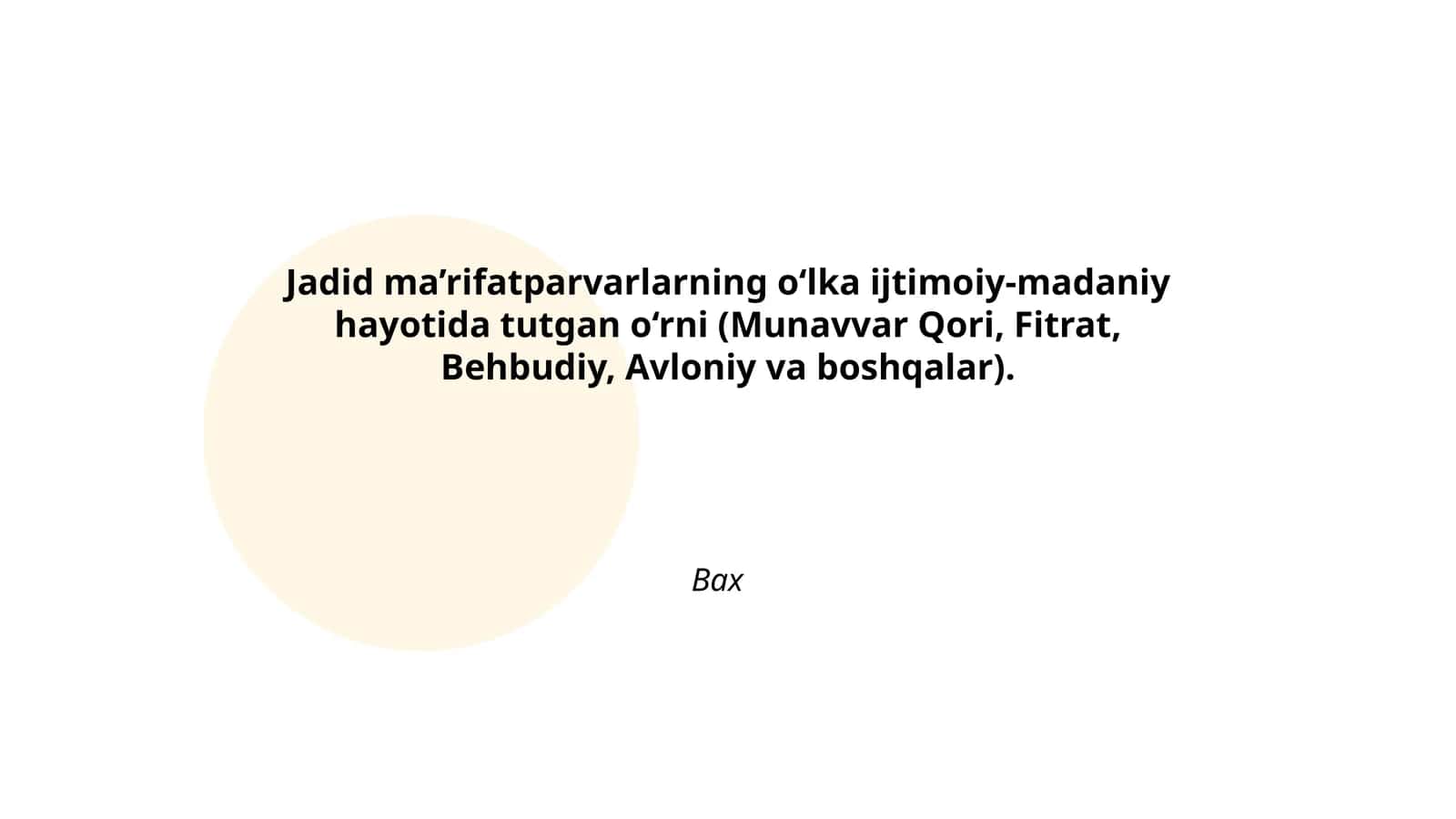 Jadid ma’rifatparvarlarning ijtimoiy islohotlardagi roli 1