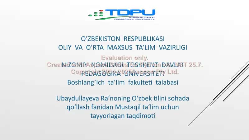 Farmoyish hujjatlari 1