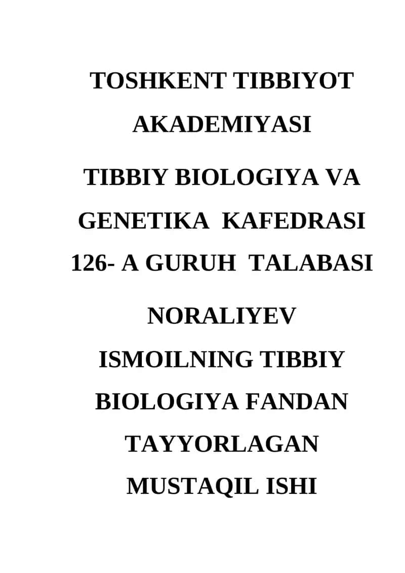 Organlar sistemasi onto-filogenezi 1