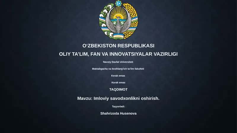 Moliyaviy savodxonlik 1