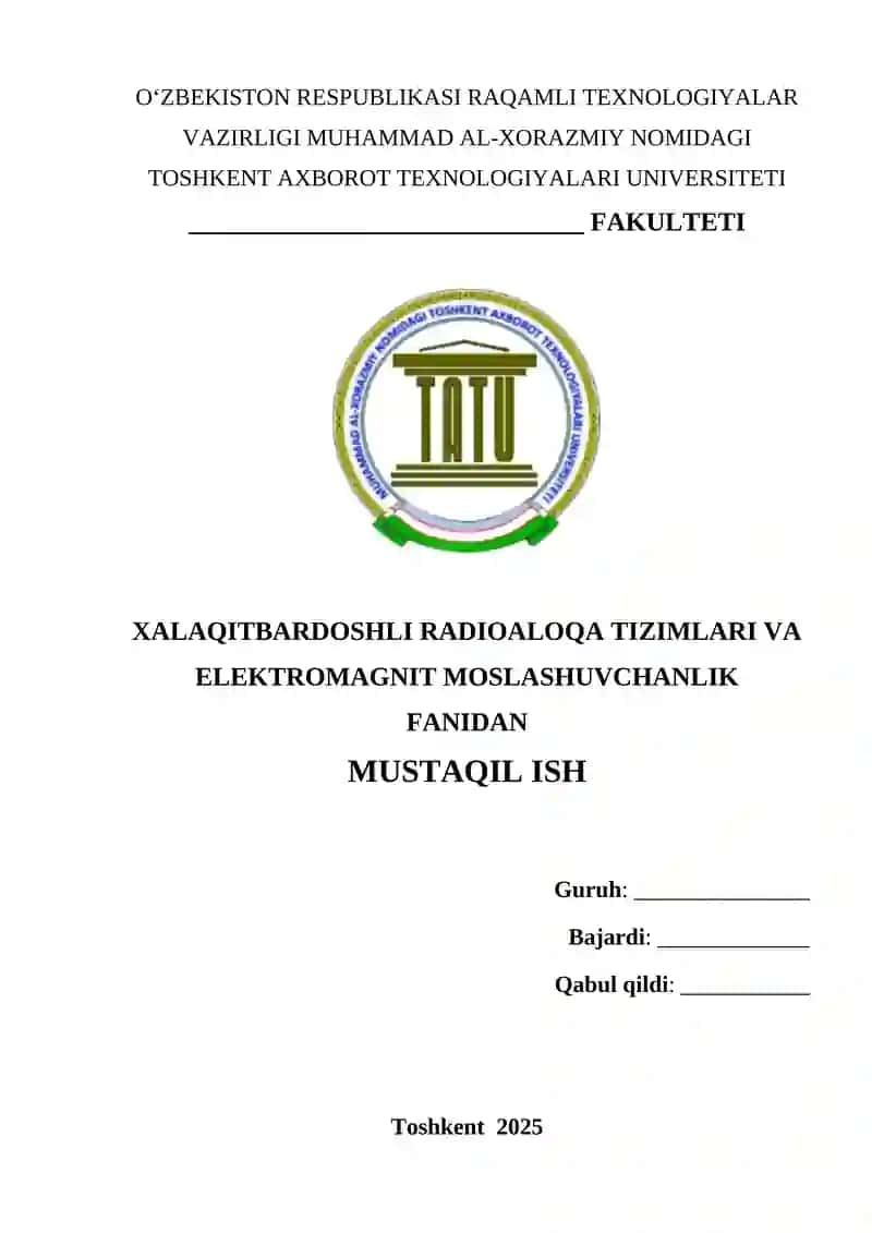 Elektromagnit nurlanishning tabiiy va antropogen manbalari