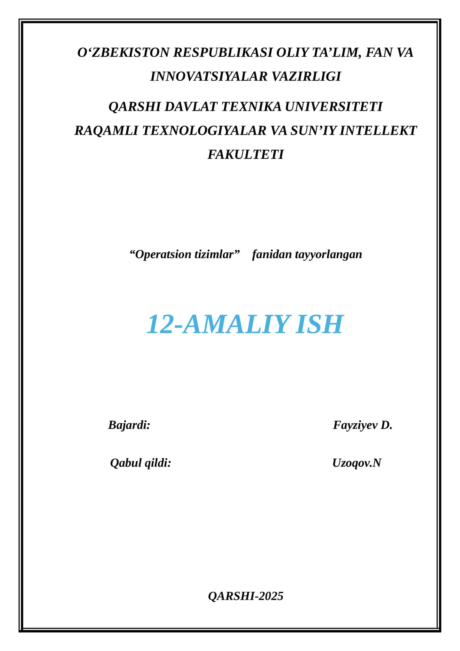 Kompyuterni masofadan boshqarish 1