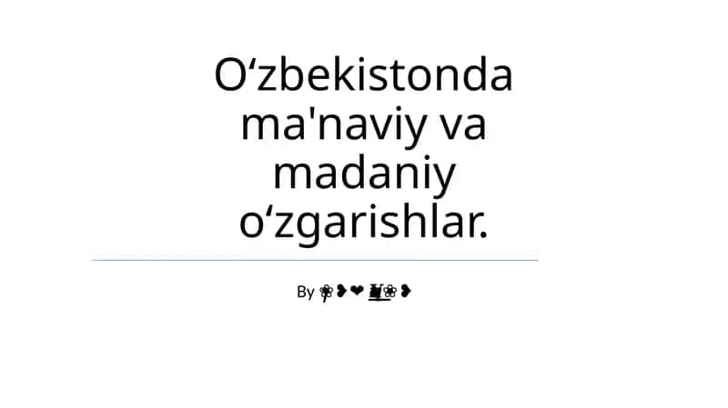 Ipak Yo'li merosi: Madaniy merosni saqlash va o'zgarish 1