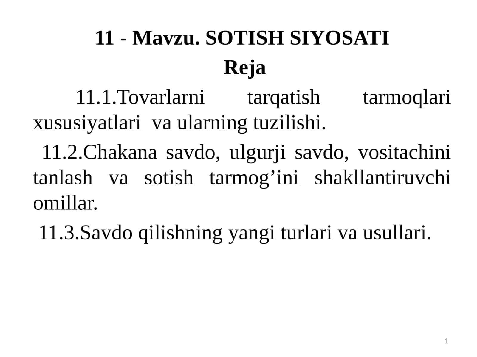 SOTISH SIYOSATI 1