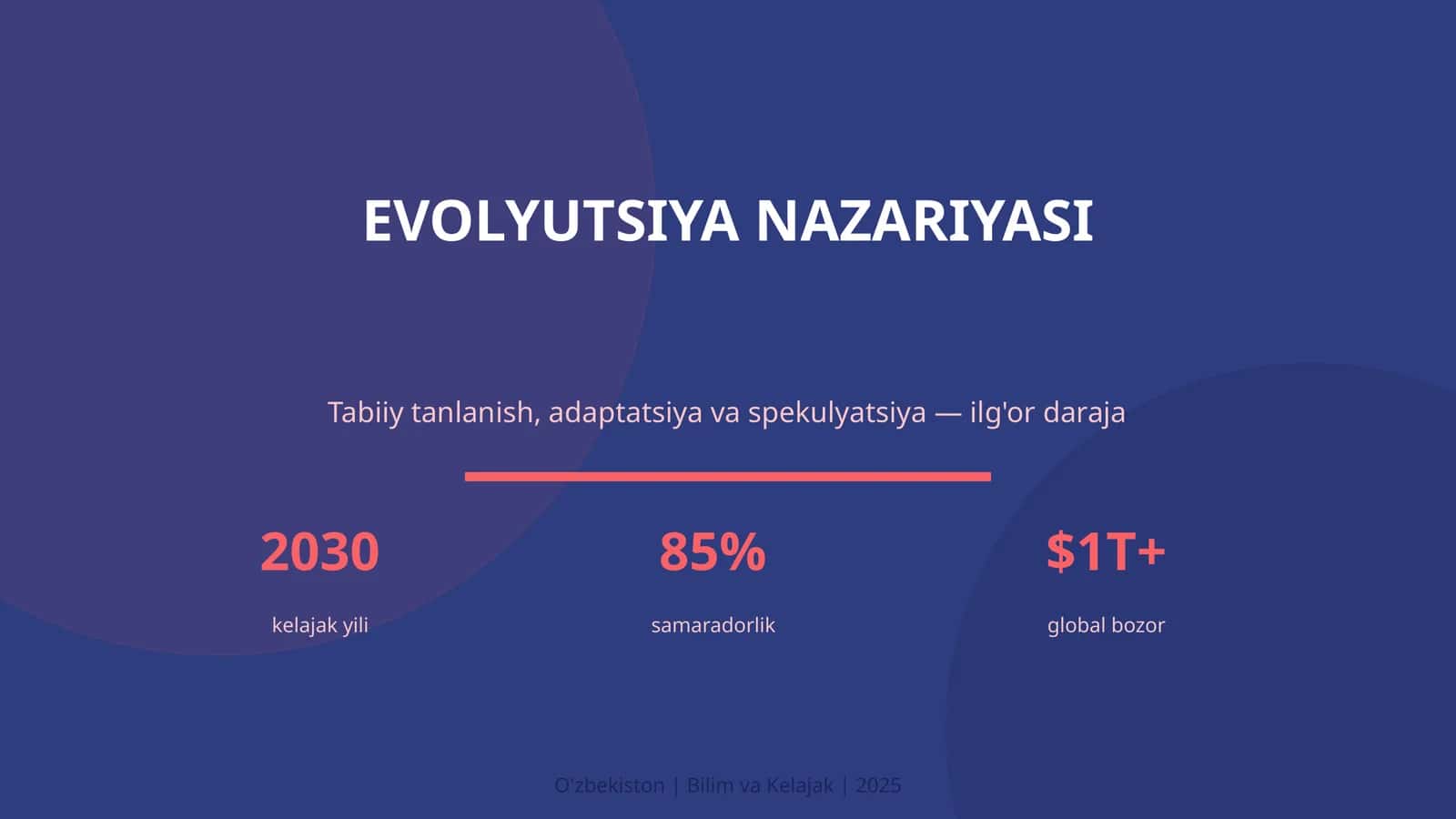 EVOLYUTSIYA NAZARIYASI 1