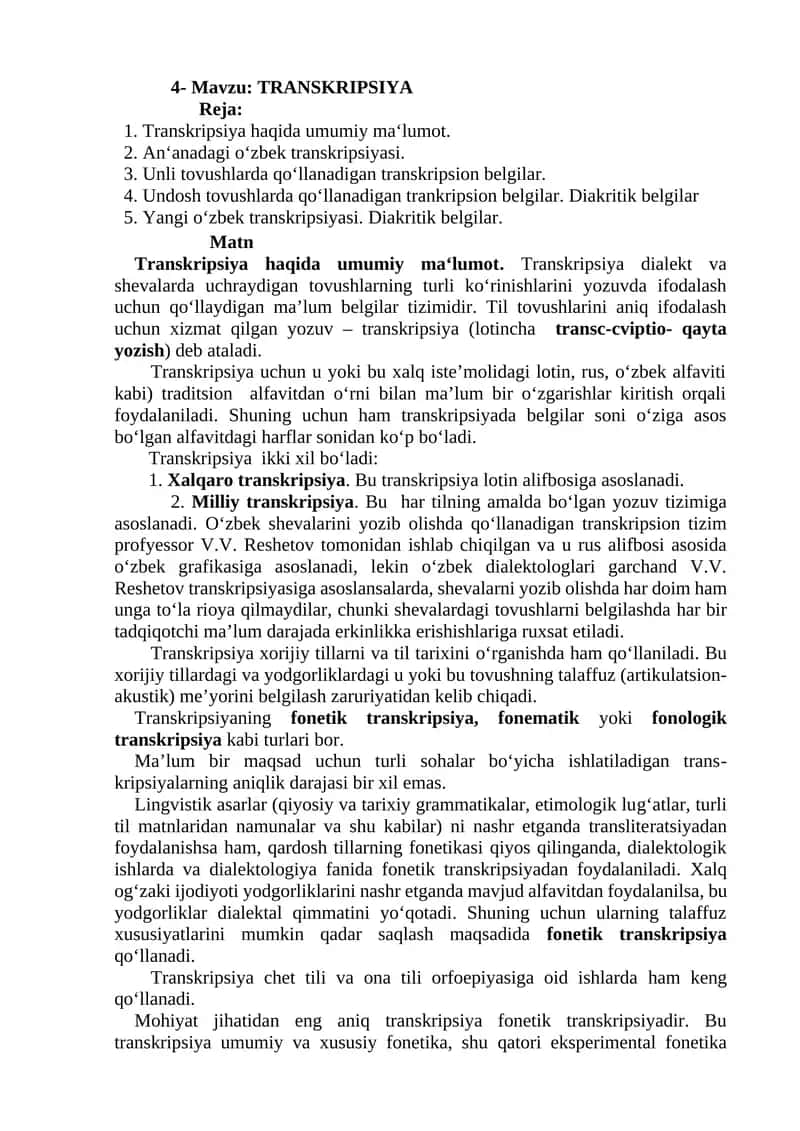 TRANSKRIPSIYA 1